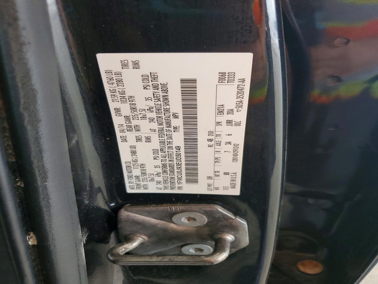 2014 Ford Escape Titanium - zdjęcie 12