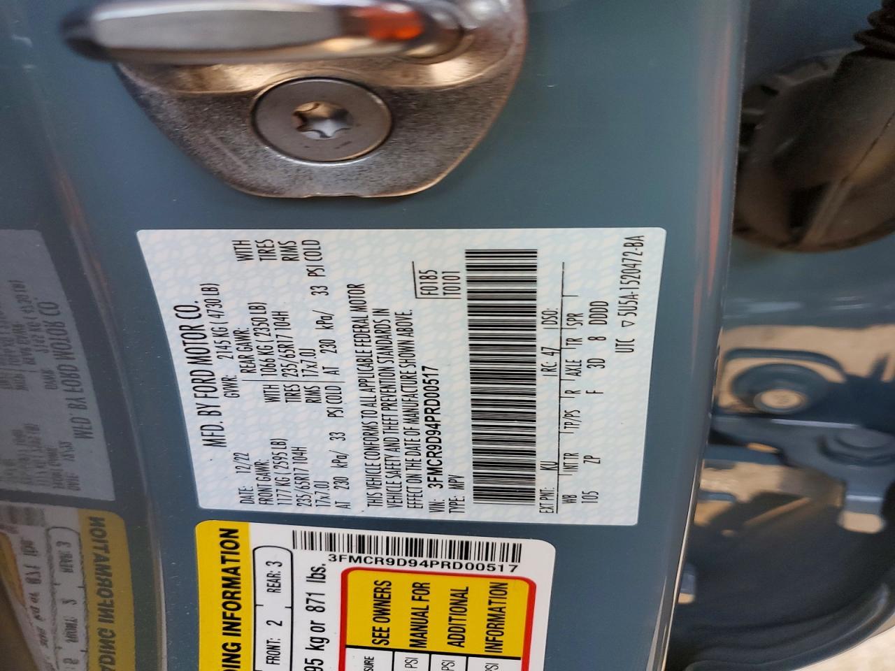 2023 Ford Bronco Sport Badlands - zdjęcie 13