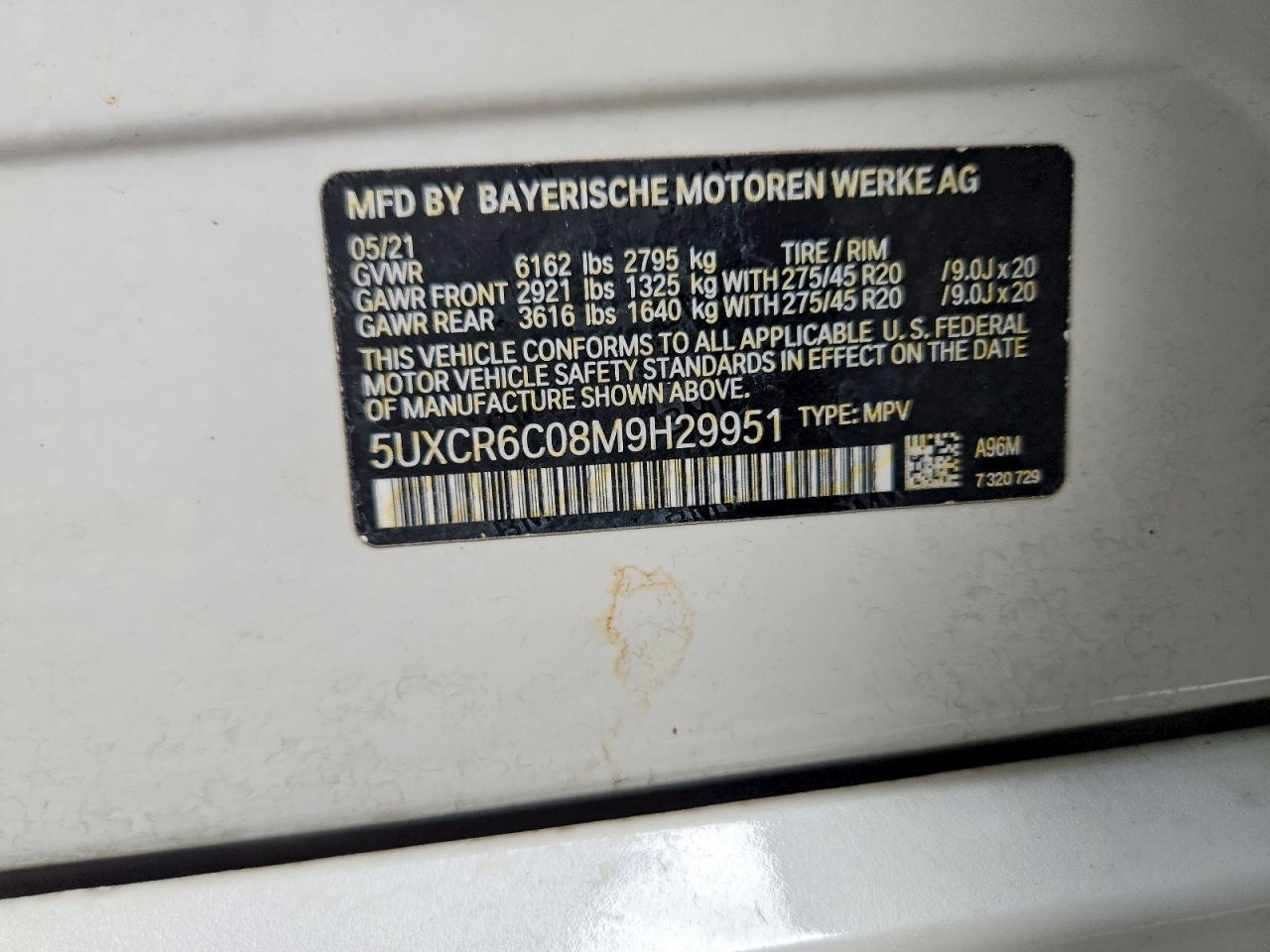 2021 BMW X5 xDrive40I - zdjęcie 12