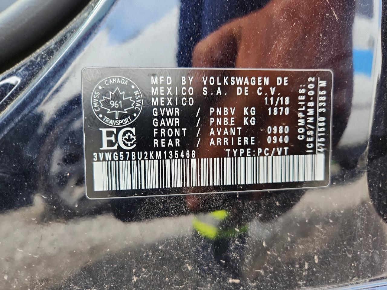 2019 Volkswagen Jetta Sel Premium - zdjęcie 12