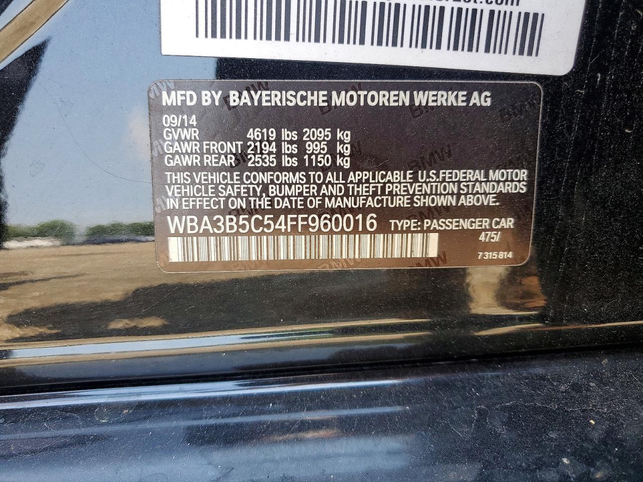 2015 BMW Seria 3 328i - zdjęcie 12