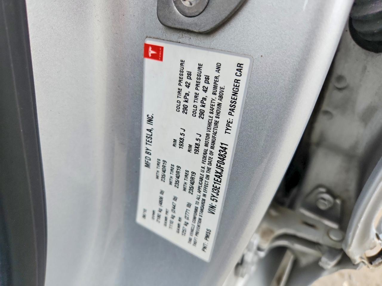 2018 Tesla Model 3 - zdjęcie 12