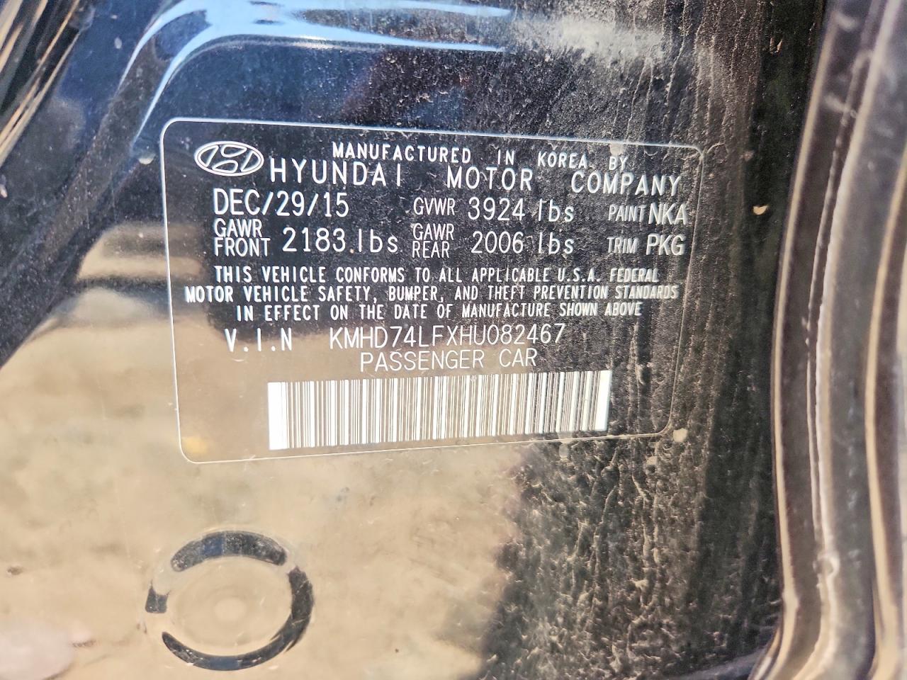 2017 Hyundai Elantra Se - zdjęcie 12