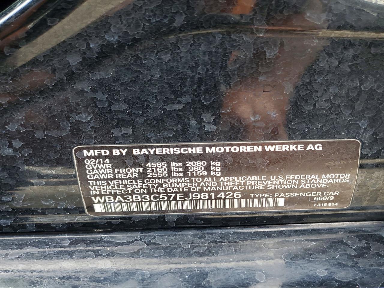 2014 BMW Seria 3 328i - zdjęcie 12