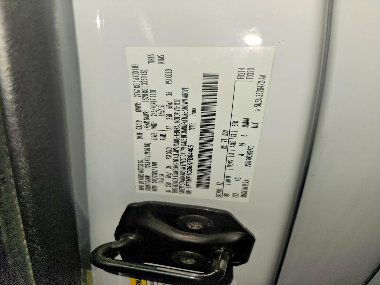 2019 Ford F150 - zdjęcie 12