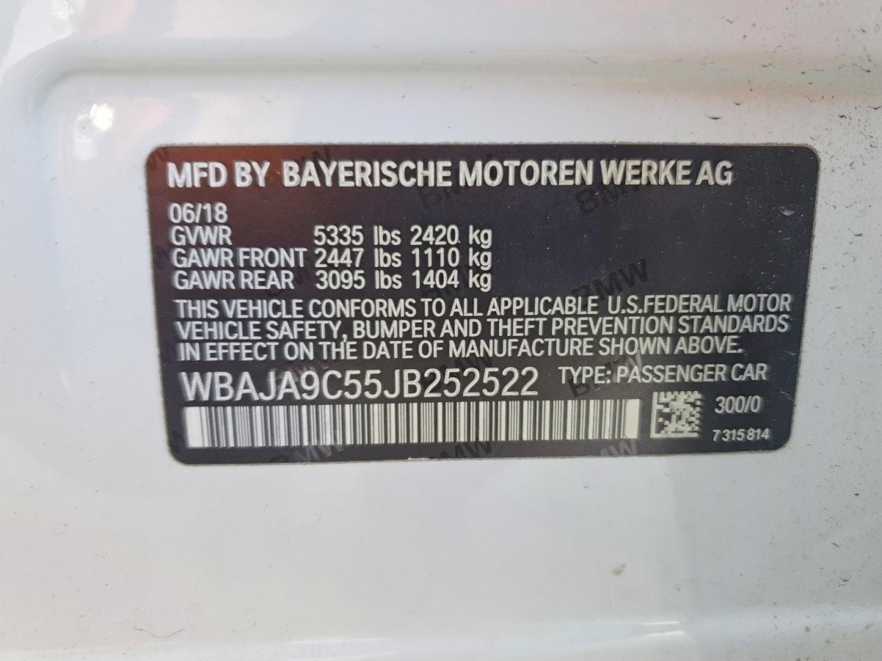 2018 BMW 530E - zdjęcie 12