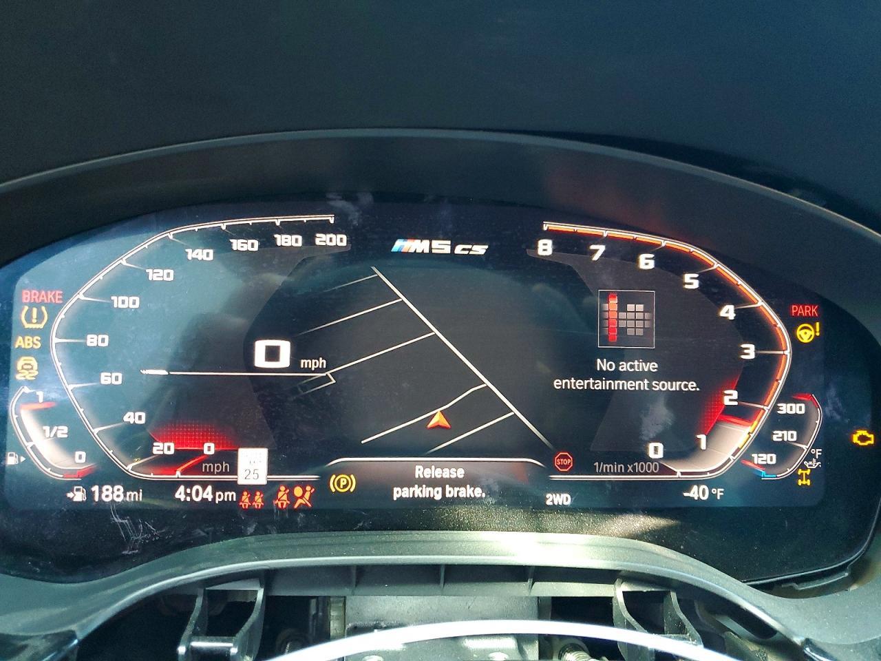 2022 BMW M5 Cs - zdjęcie 9