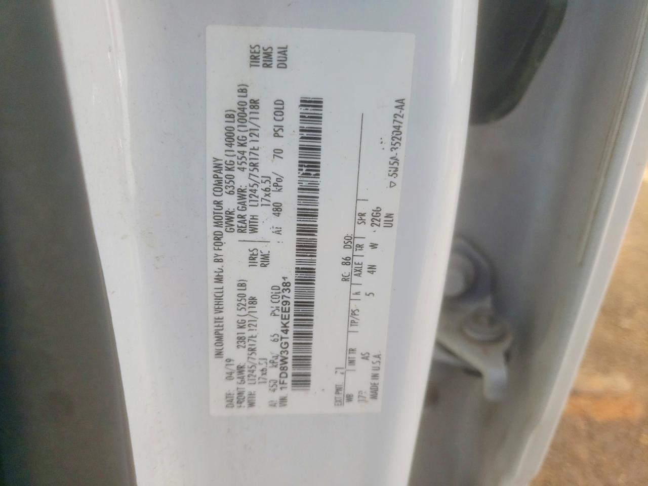 2019 Ford F350 Super Duty - zdjęcie 12