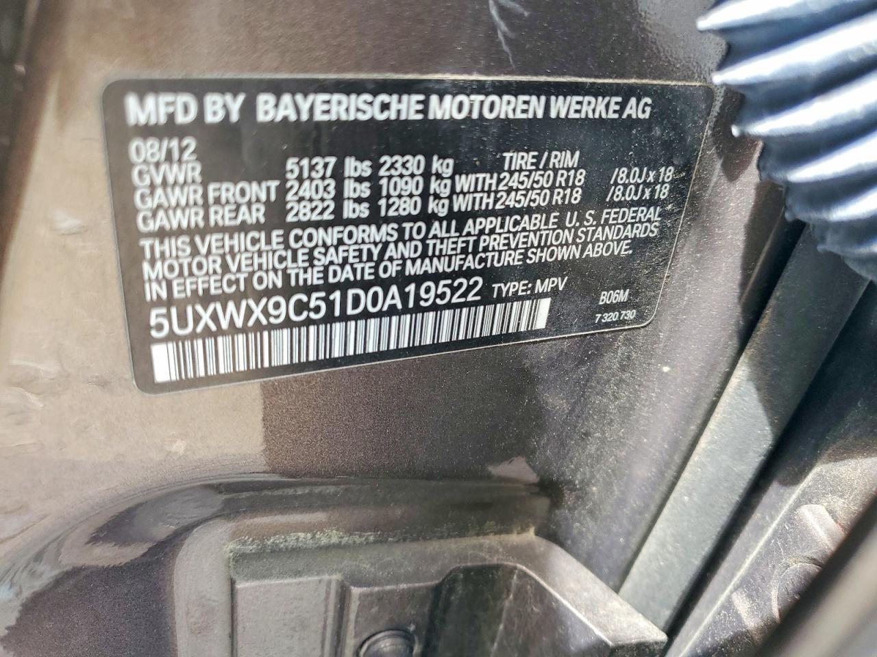 2013 BMW X3 xDrive28I - zdjęcie 13