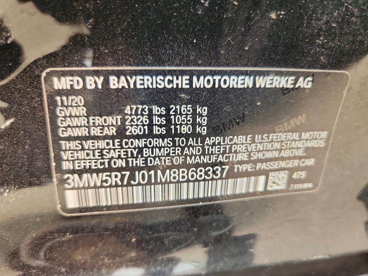 2021 BMW Seria 3 330i - zdjęcie 12