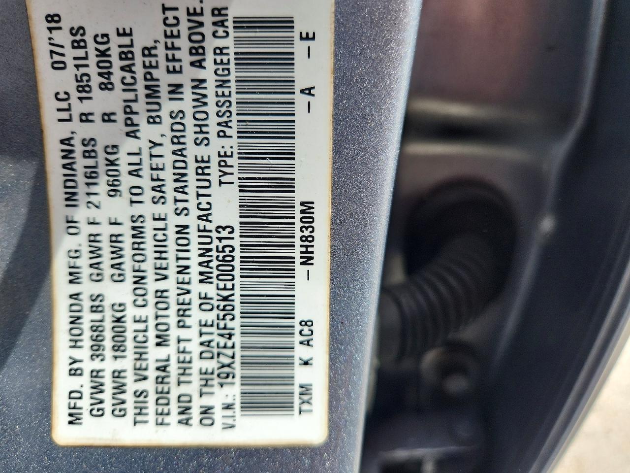 2019 Honda Insight Ex - zdjęcie 13