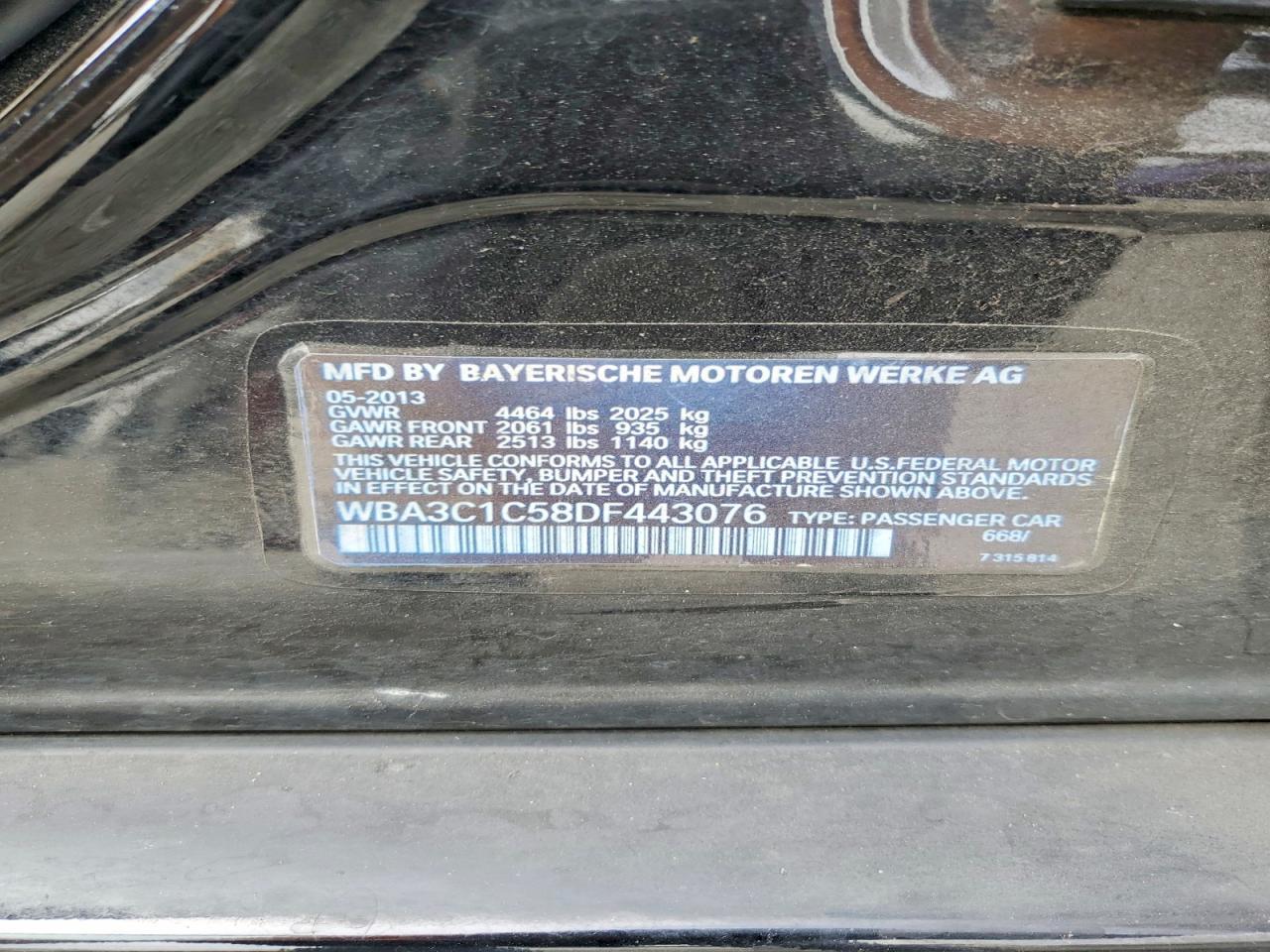 2013 BMW 328 I Sulev - zdjęcie 12