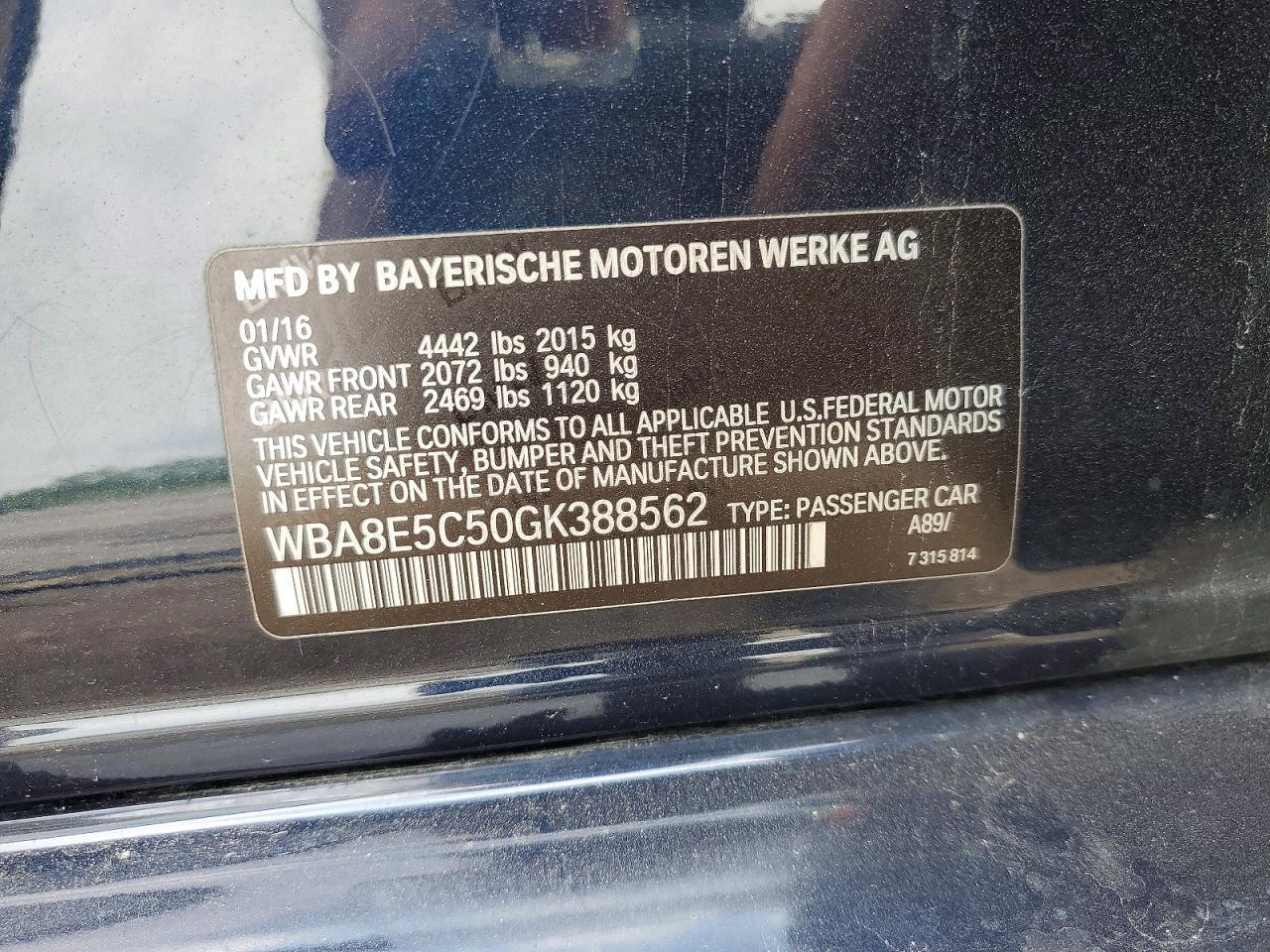2016 BMW 328 D - zdjęcie 12