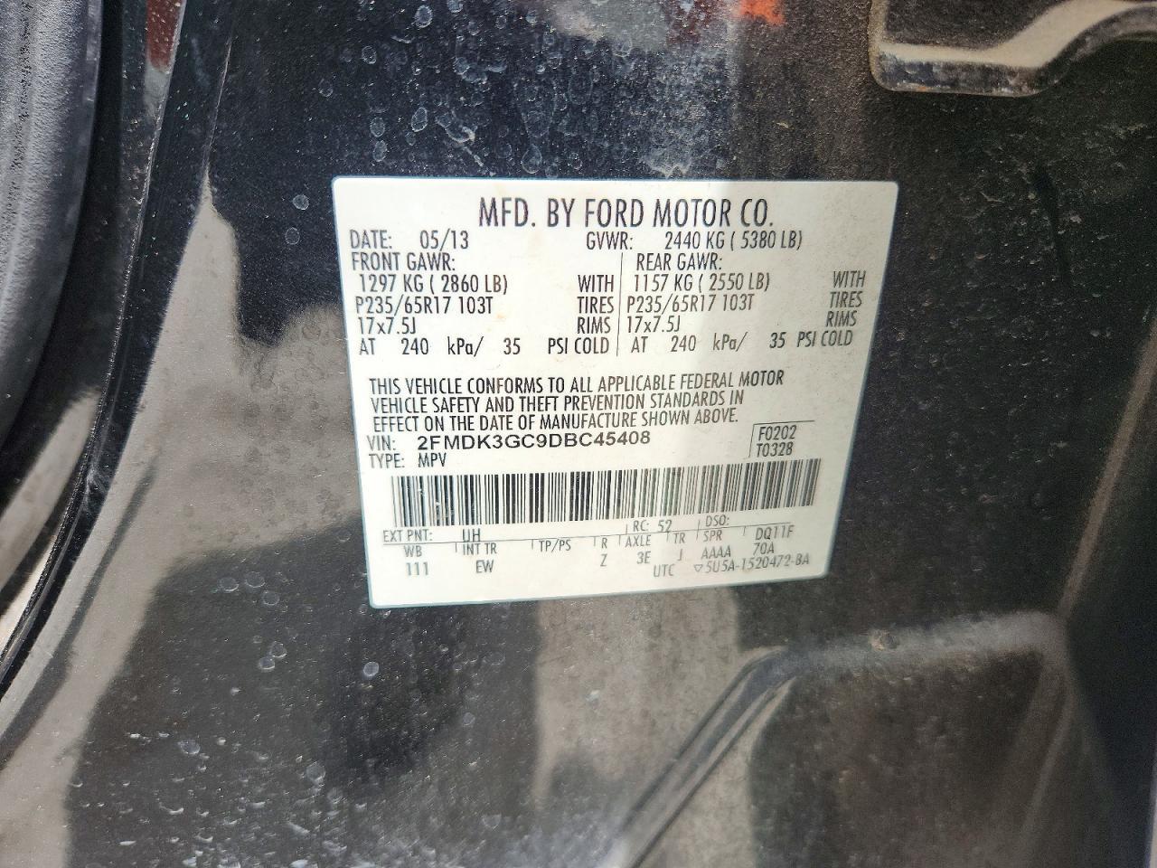 2013 Ford Edge Se - zdjęcie 12