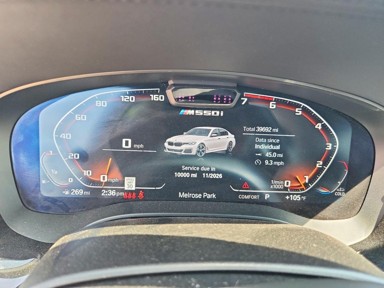 2022 BMW M550Xi - zdjęcie 9