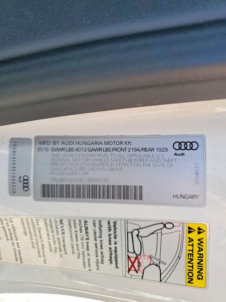 2014 Audi Tt Premium Plus - zdjęcie 12