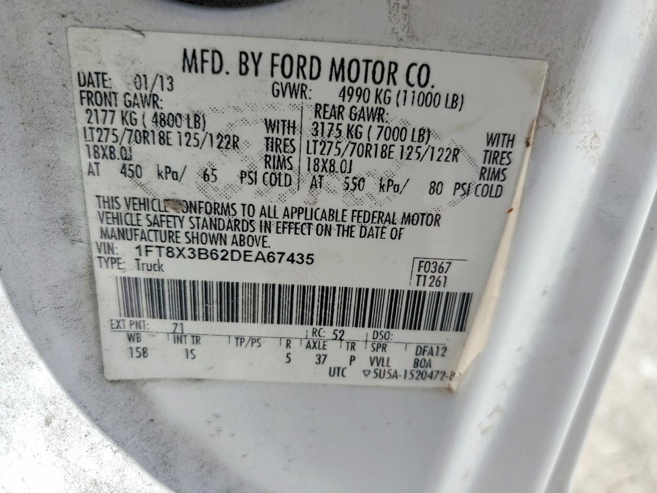 2013 Ford F350 Super Duty - zdjęcie 12