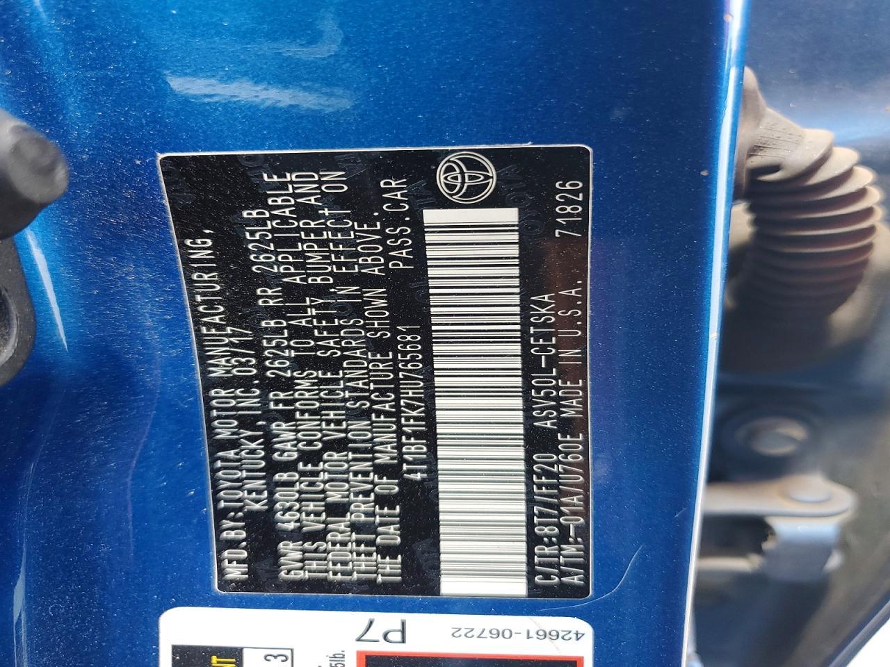 2017 Toyota Camry Se - zdjęcie 12