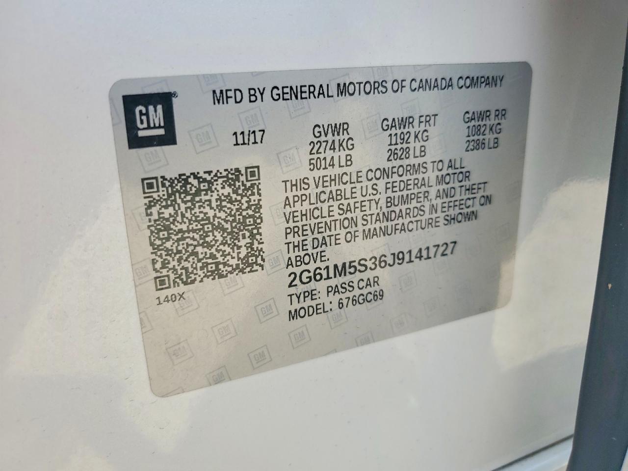 2018 Cadillac Xts Luxury - zdjęcie 13