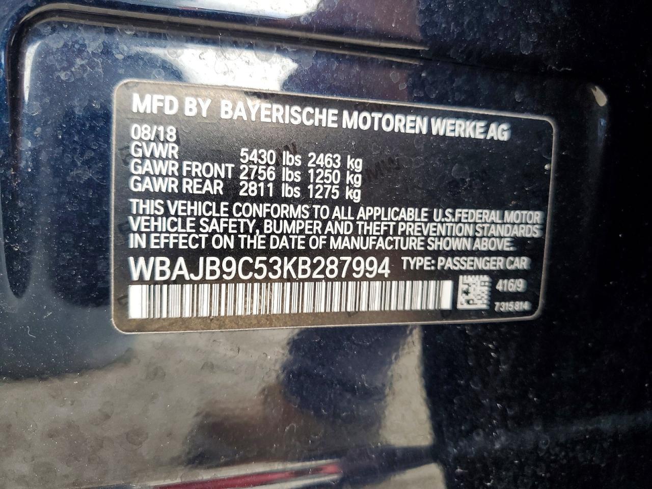 2019 BMW M550Xi - zdjęcie 12