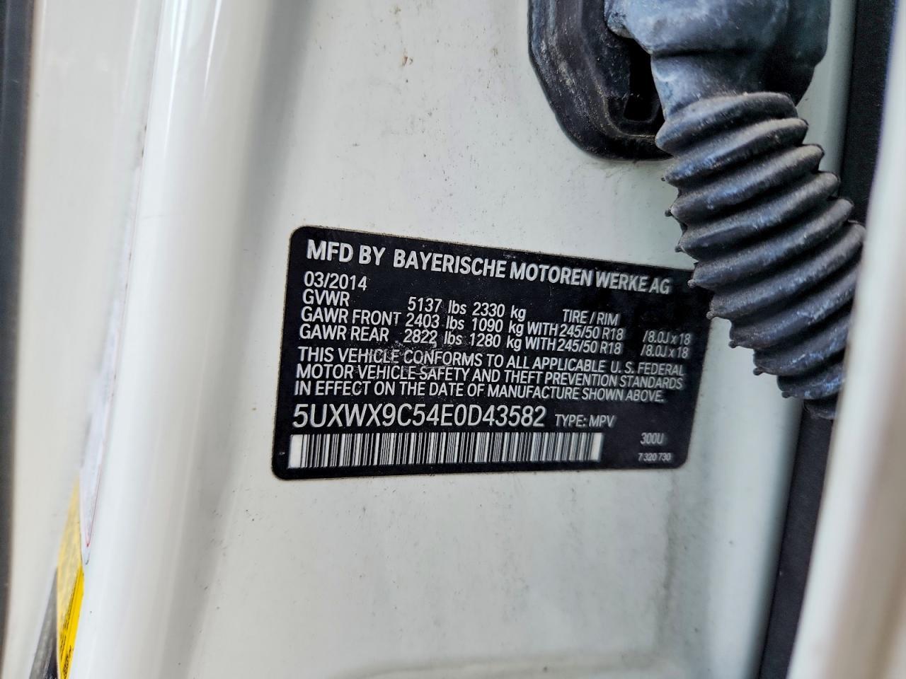 2014 BMW X3 xDrive28I - zdjęcie 12