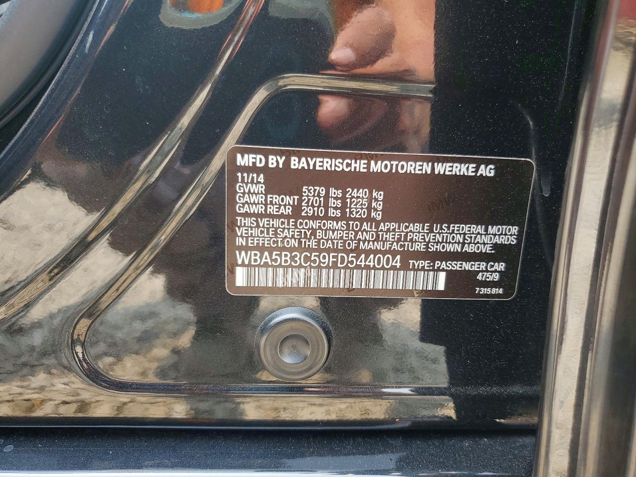2015 BMW 535 Xi - zdjęcie 12
