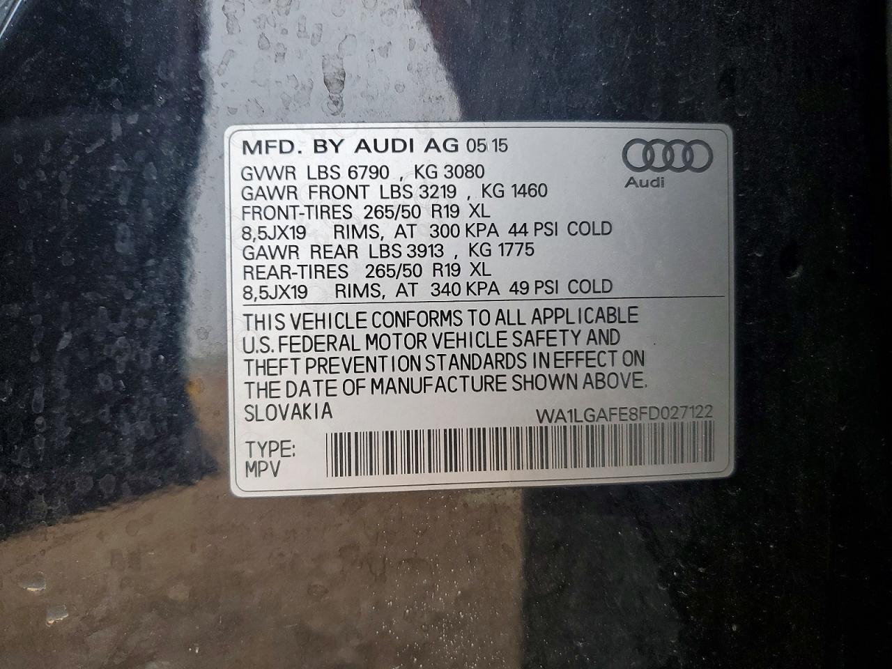 2015 Audi Q7 Premium Plus - zdjęcie 14