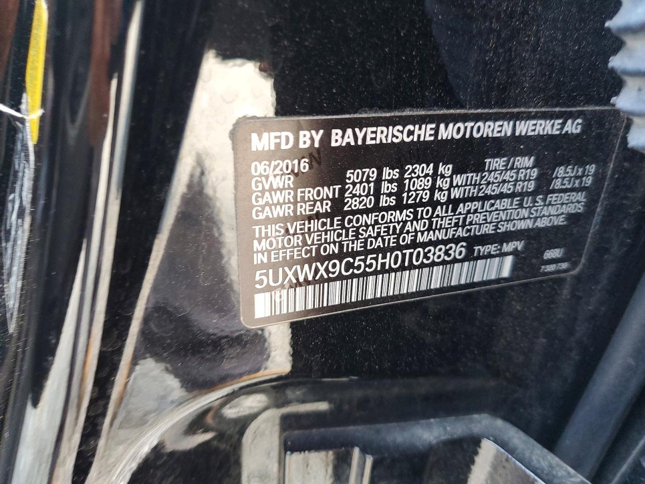 2017 BMW X3 xDrive28I - zdjęcie 14