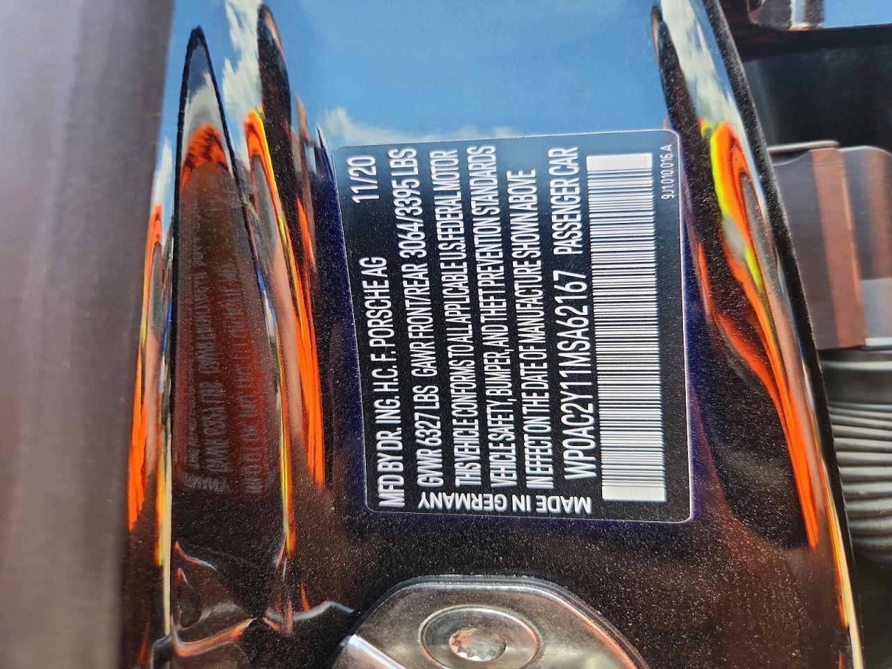 2021 Porsche Taycan - zdjęcie 12