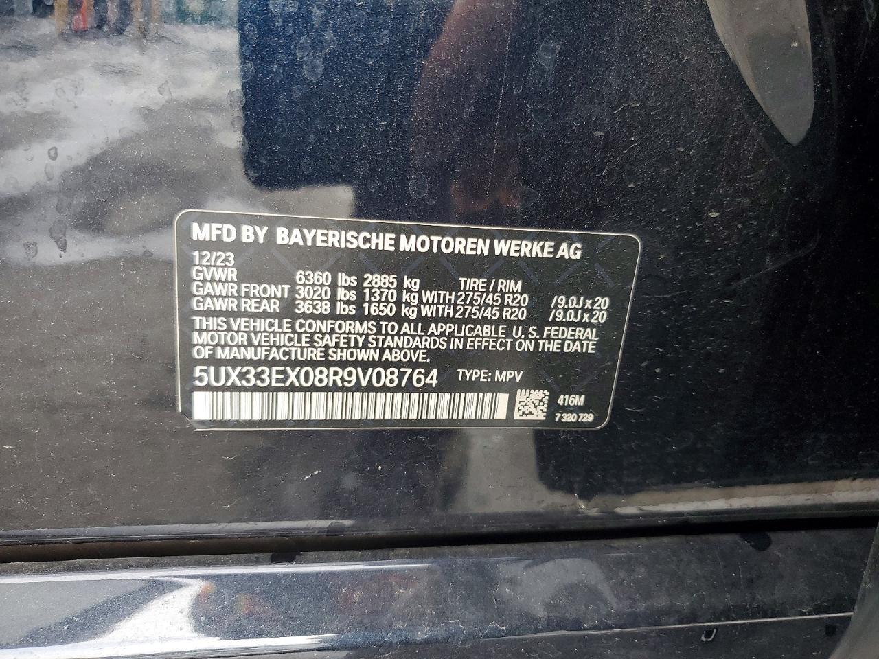 2024 BMW X6 xDrive40I - zdjęcie 12