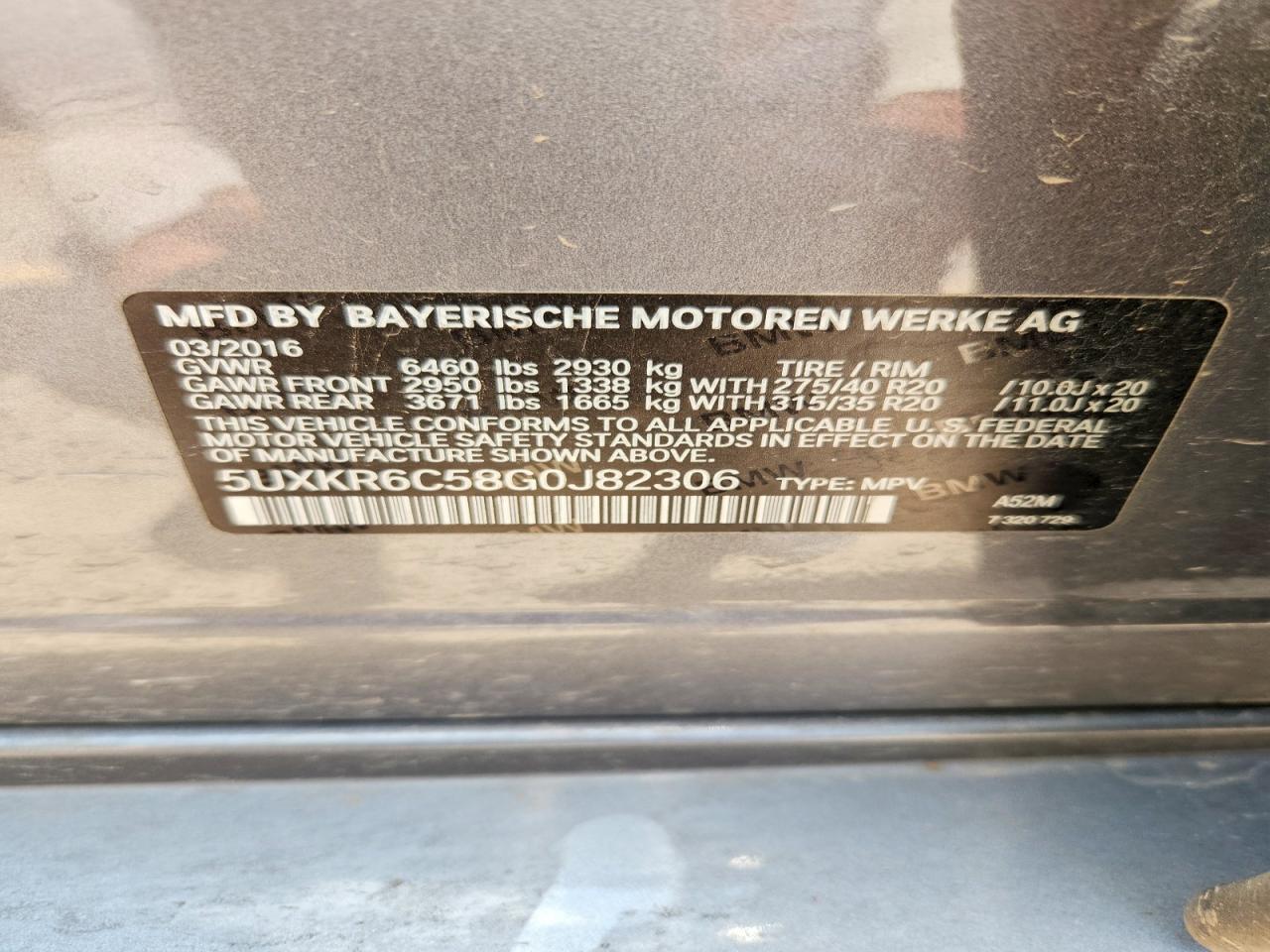 2016 BMW X5 xDrive50I - zdjęcie 13