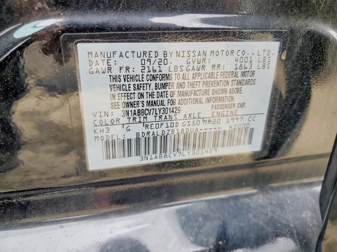 2020 Nissan Sentra Sv - zdjęcie 13