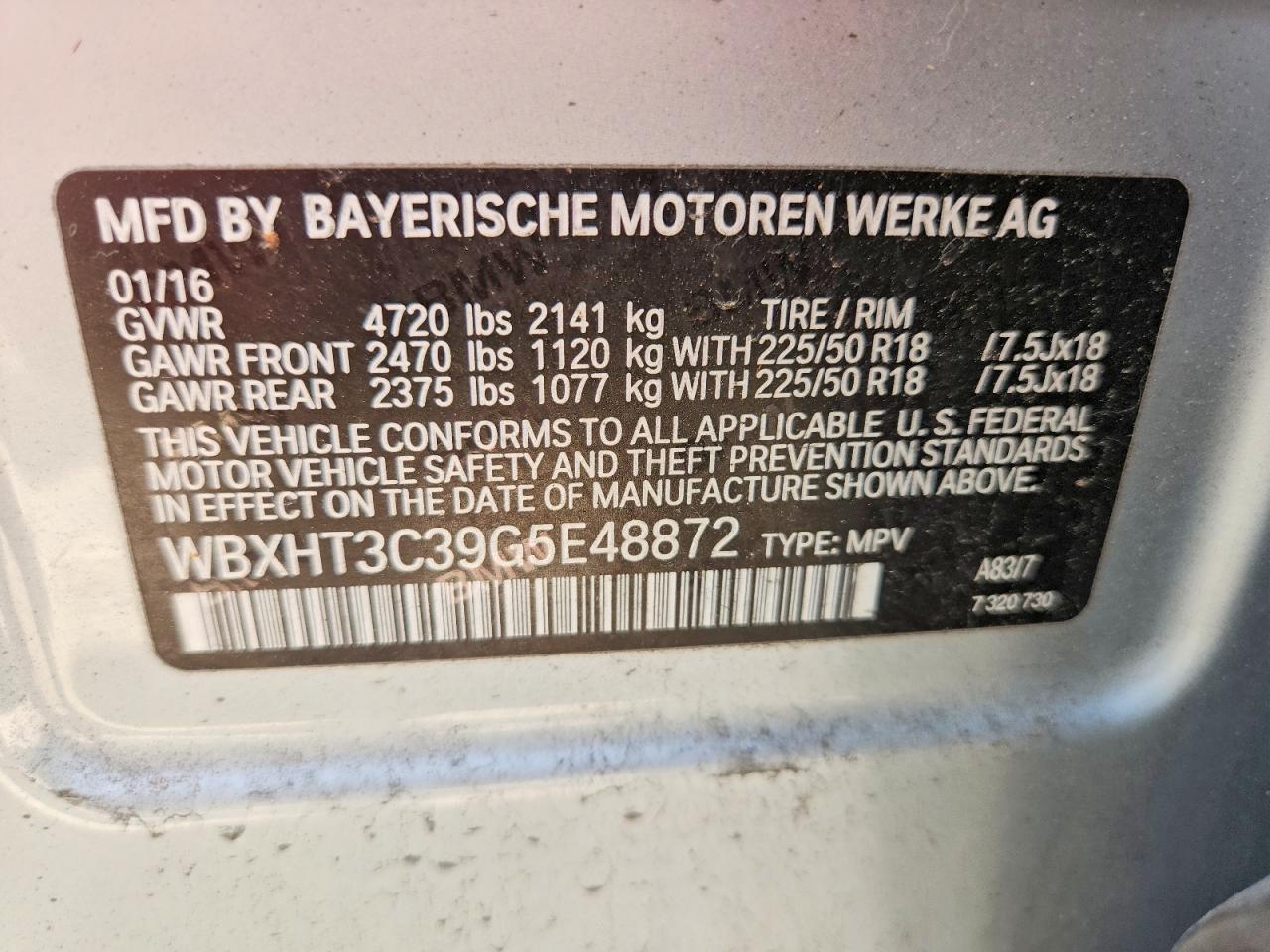 2016 BMW X1 xDrive28I - zdjęcie 14