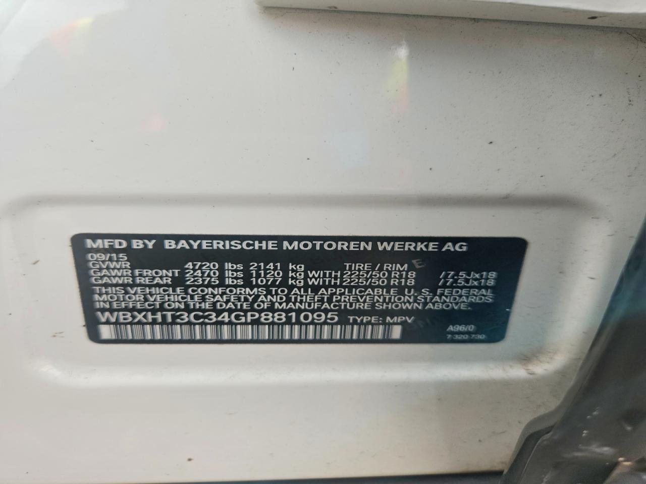 2016 BMW X1 xDrive28I - zdjęcie 13