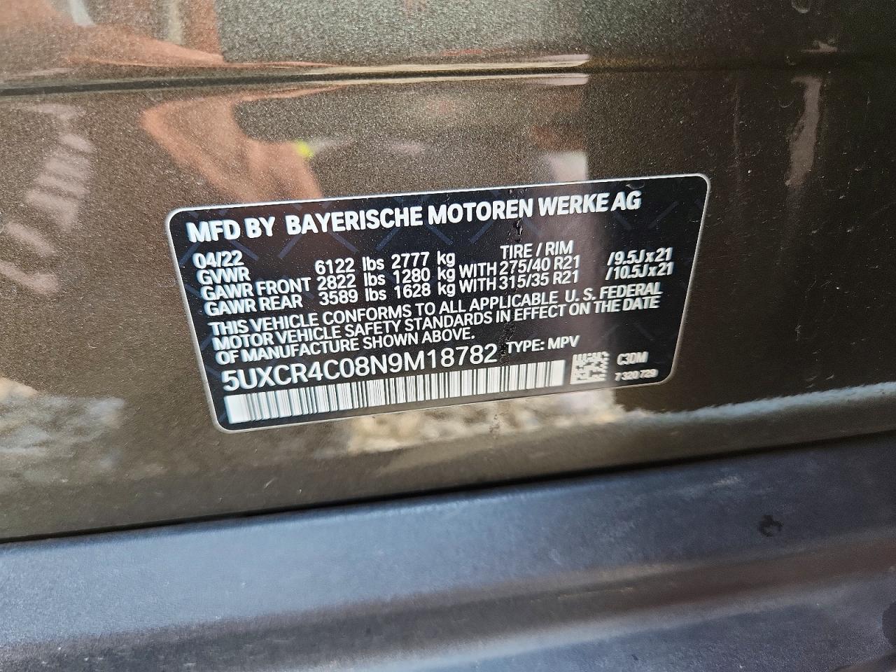 2022 BMW X5 Sdrive 40I - zdjęcie 13