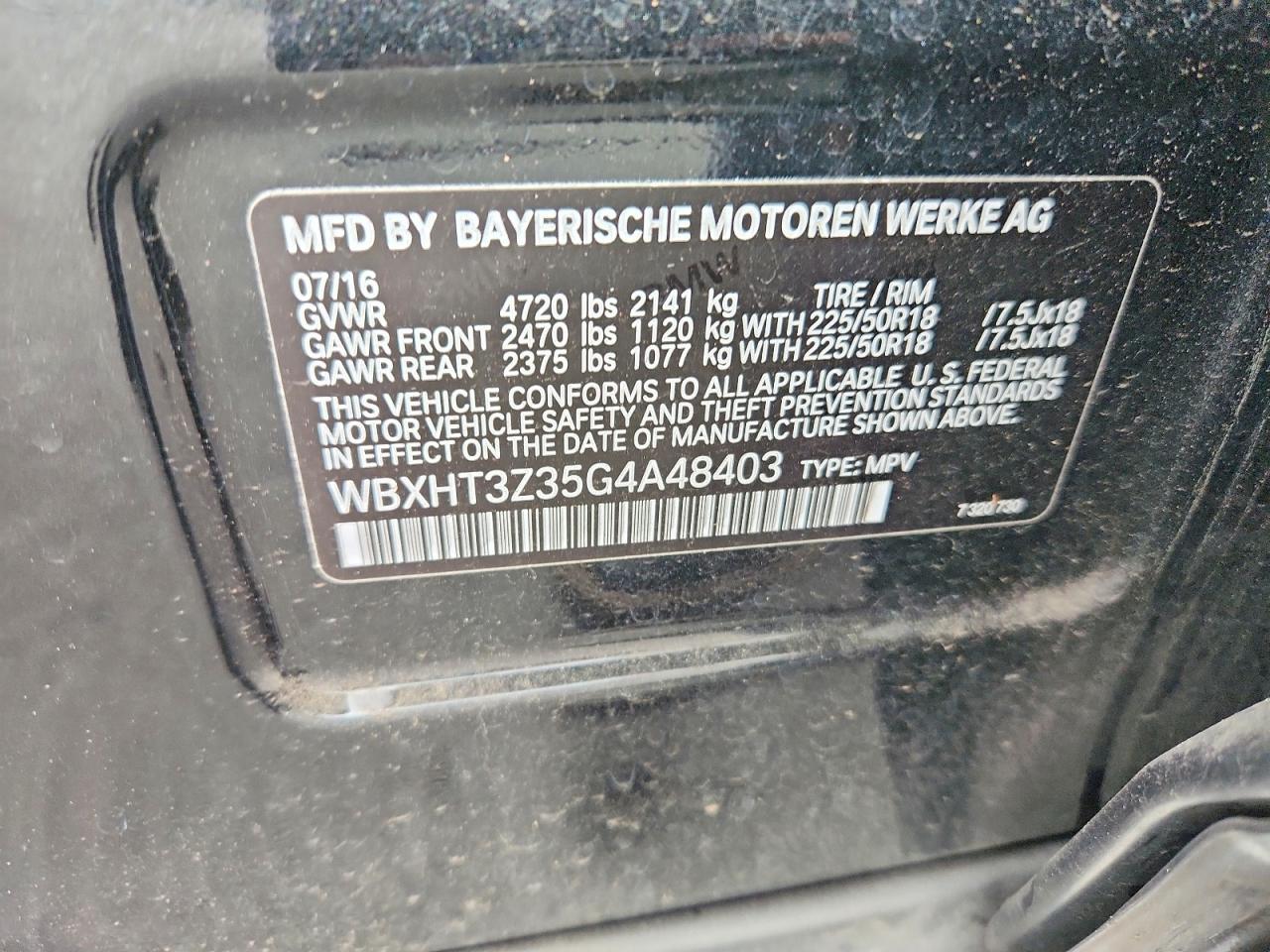 2016 BMW X1 xDrive28I - zdjęcie 12