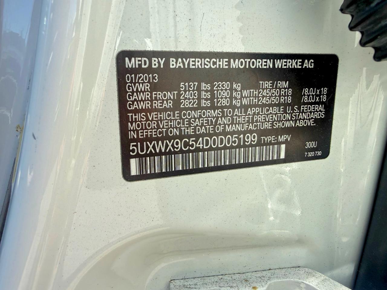 2013 BMW X3 xDrive28I - zdjęcie 10
