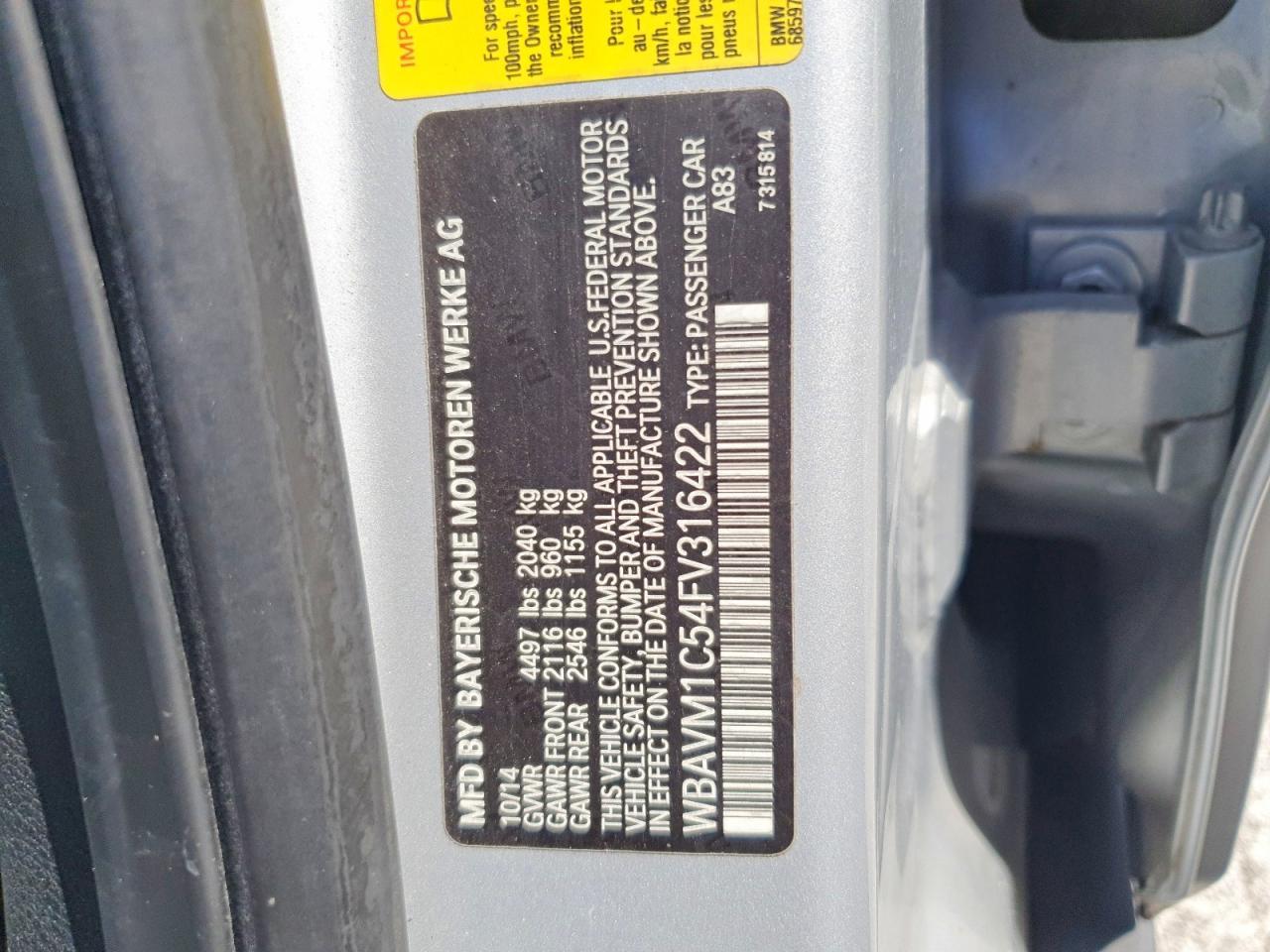 2015 BMW X1 Sdrive28I - zdjęcie 13