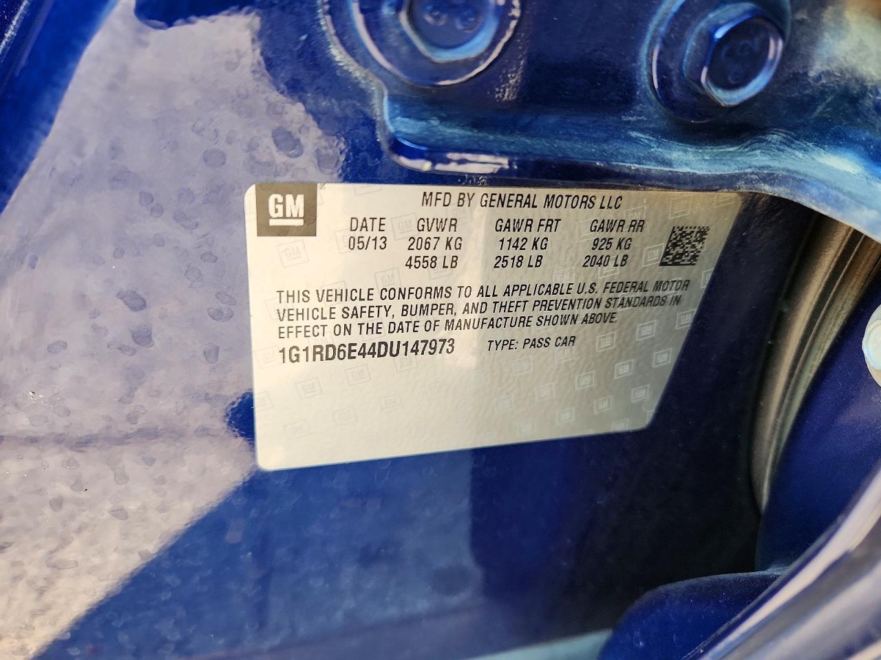 2013 Chevrolet Volt - zdjęcie 12