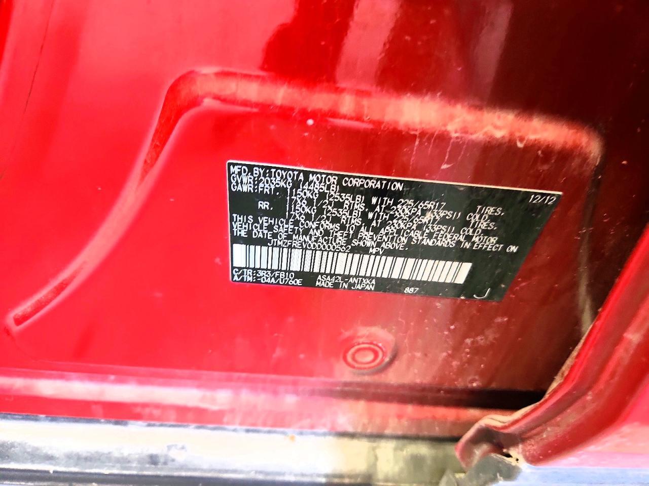 2013 Toyota Rav4 Le - zdjęcie 13