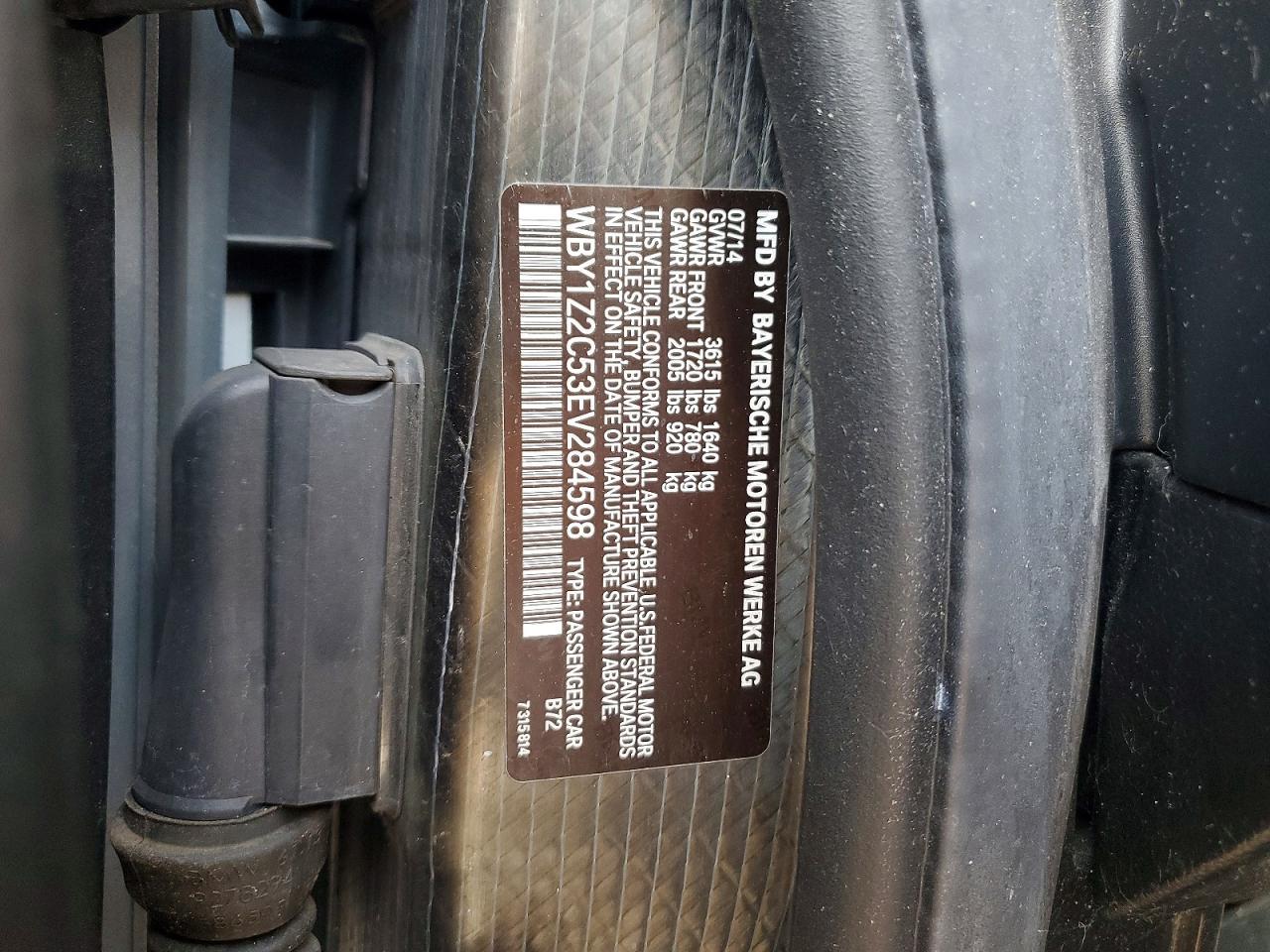 2014 BMW I3 Bev - zdjęcie 13