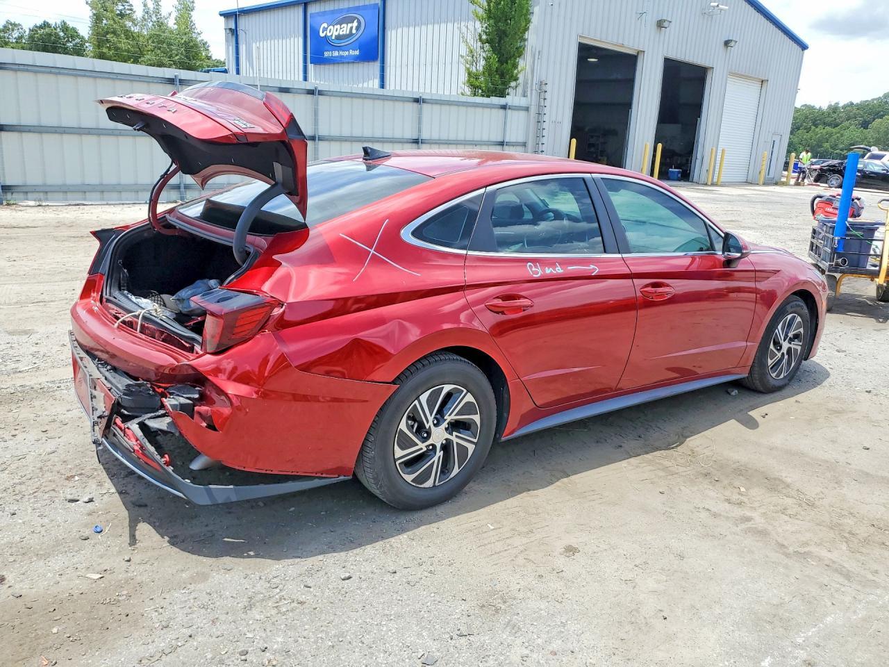 2023 Hyundai Sonata Hybrid Blue - zdjęcie 3