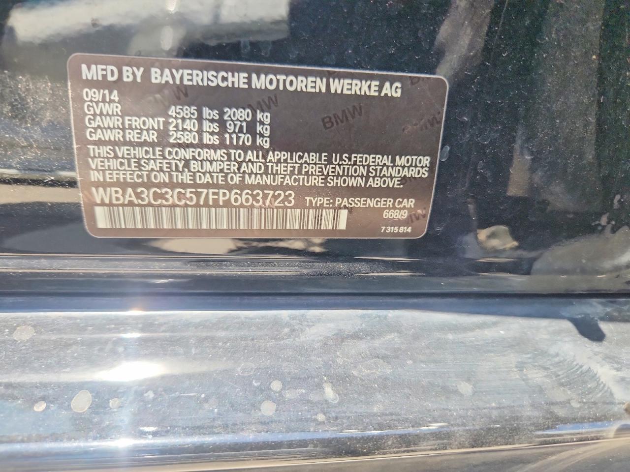2015 BMW 320 I xDrive - zdjęcie 12