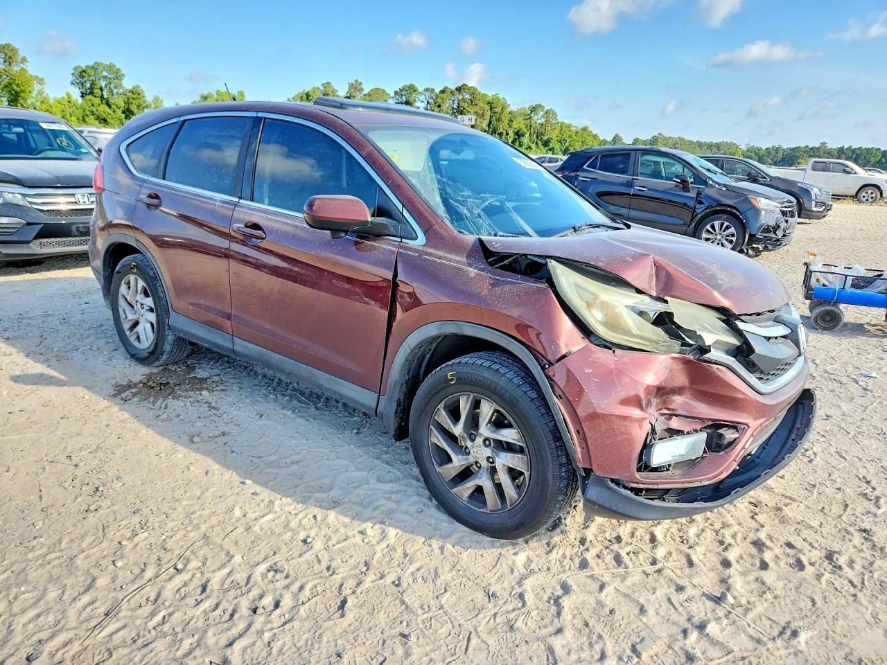 2015 Honda Cr-V Ex - zdjęcie 4