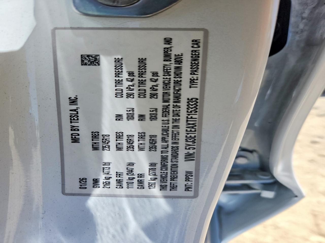 2026 Tesla Model 3 - zdjęcie 13