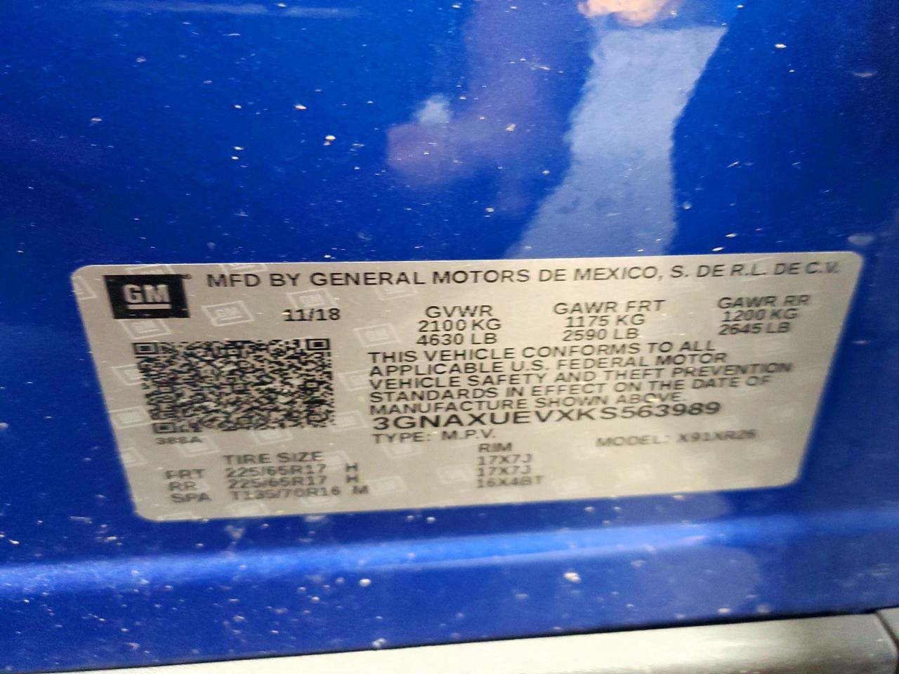 2019 Chevrolet Equinox Lt - zdjęcie 12