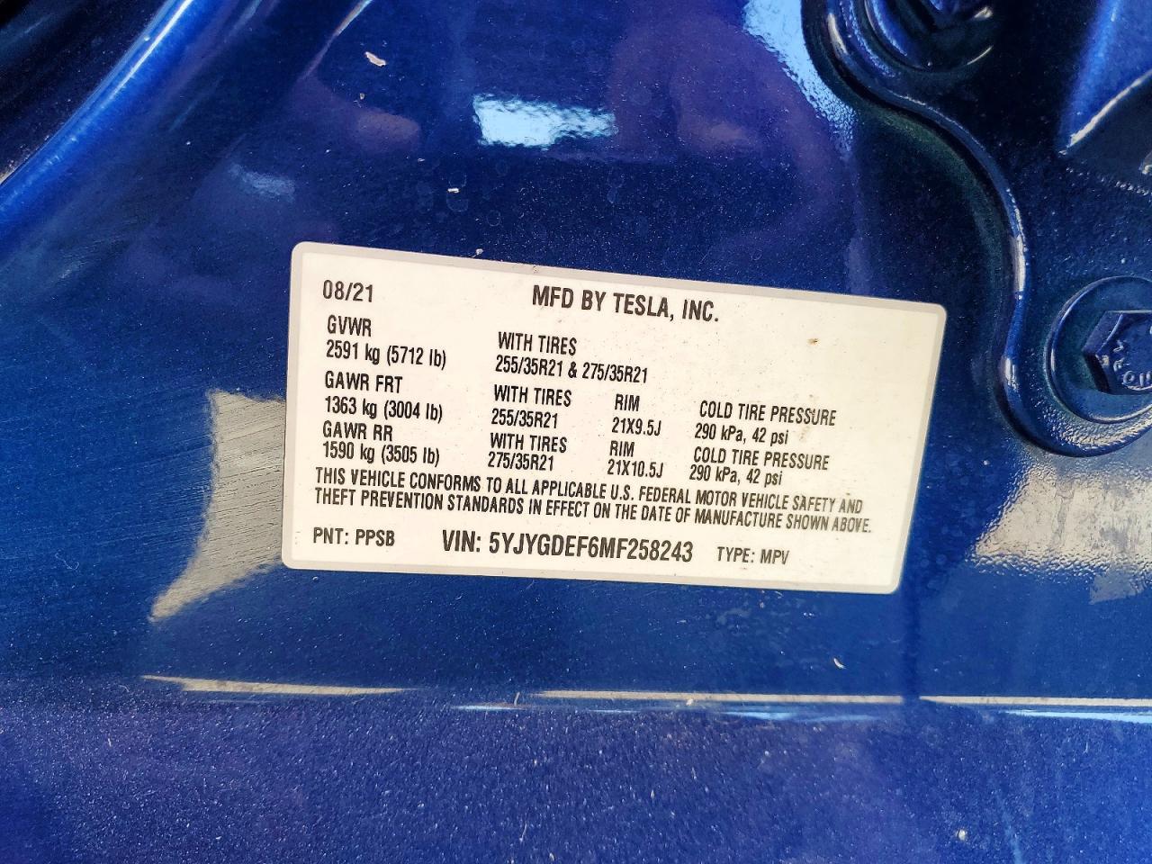 2021 Tesla Model Y - zdjęcie 13