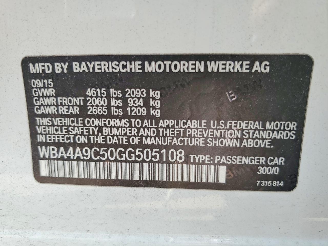 2016 BMW 428 I Gran Coupe Sulev - zdjęcie 13