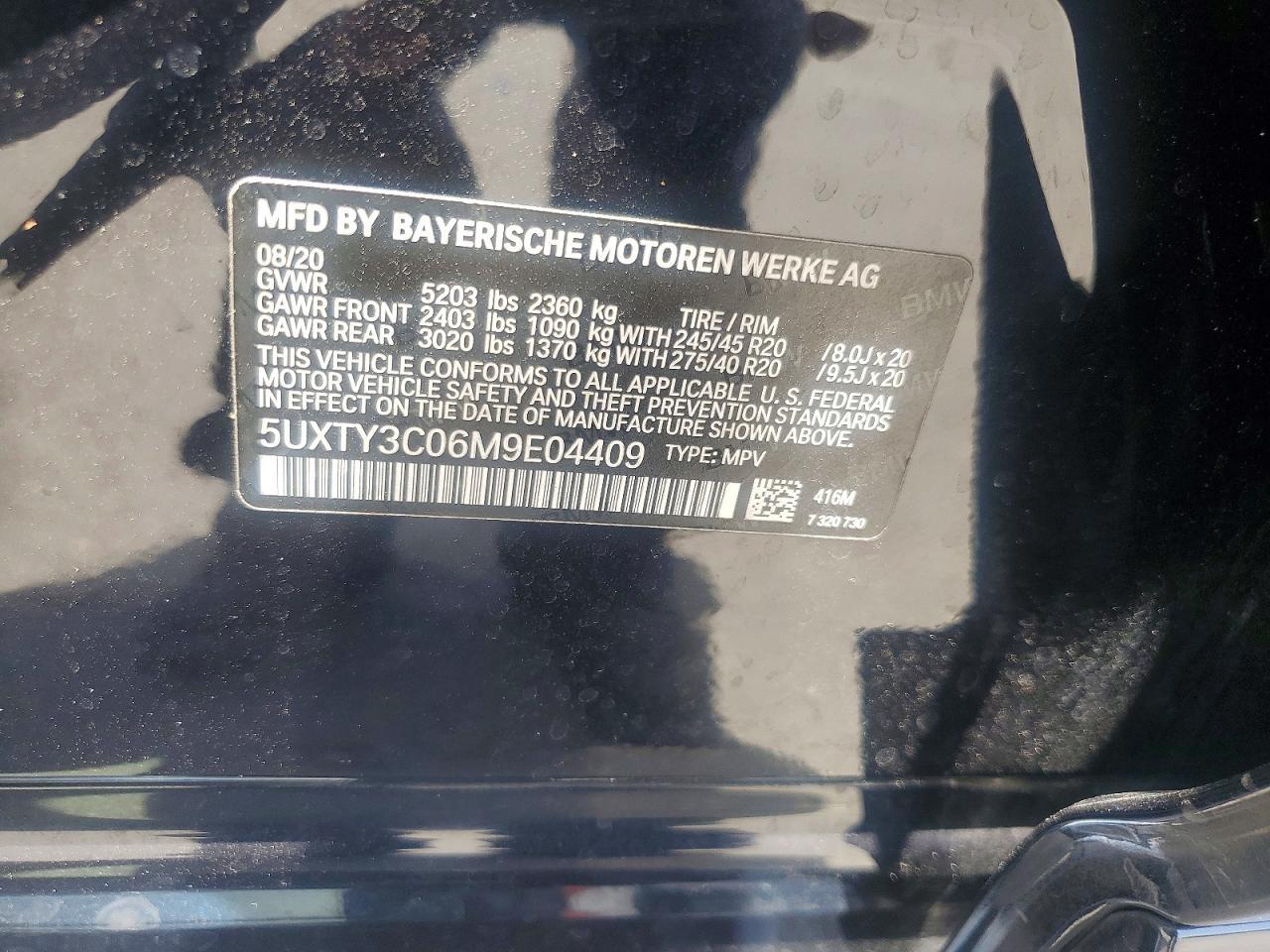 2021 BMW X3 Sdrive30I - zdjęcie 14