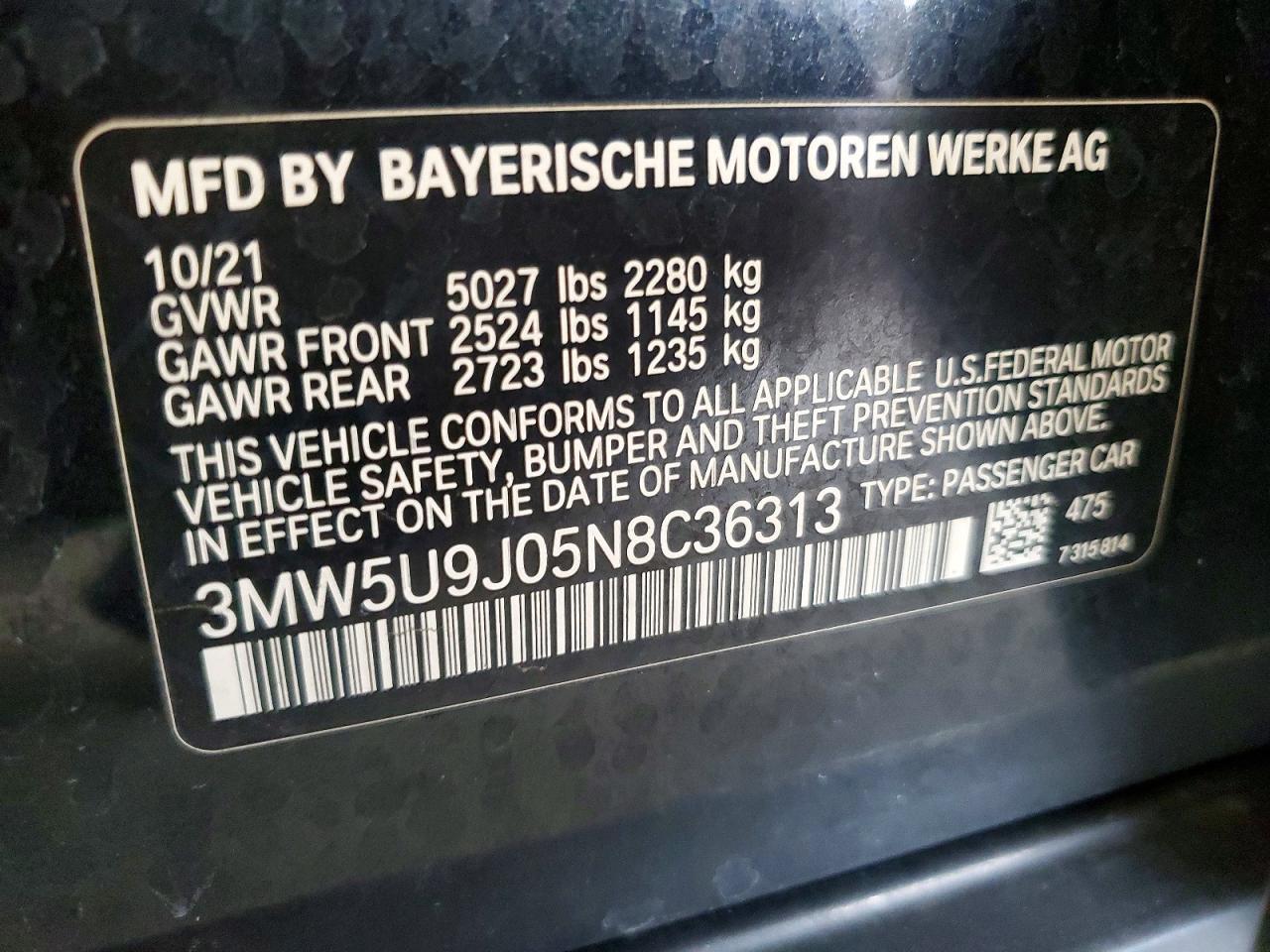2022 BMW Seria 3 M340i - zdjęcie 12